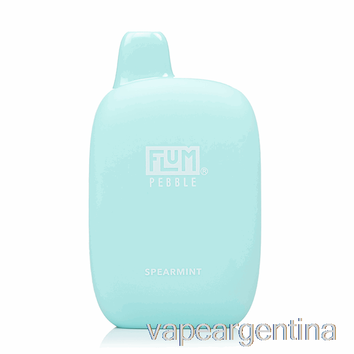 Flum Pebble 6000 Vaporizador Desechable De Menta Verde Descartable